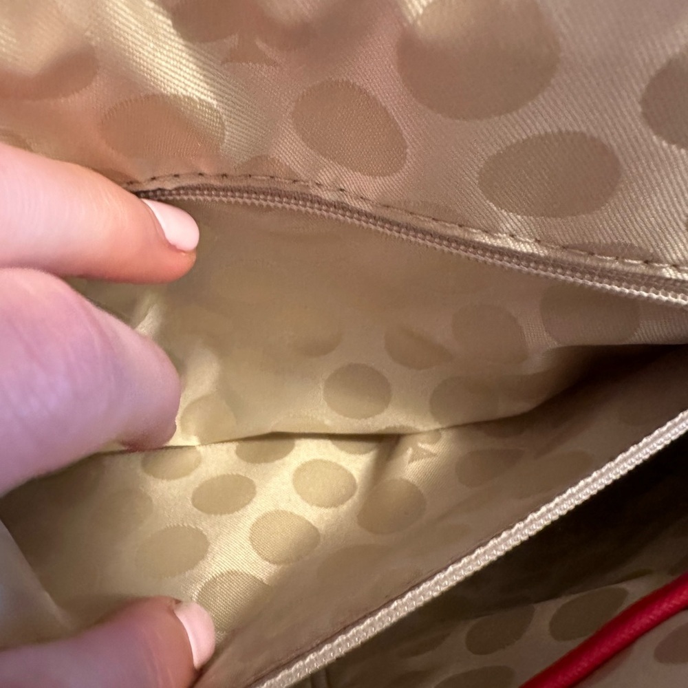 Red Kate Spade Purse - London Edition - Picture 9 of 15